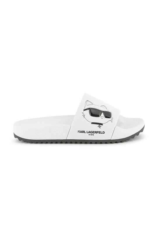 Παιδικές παντόφλες Karl Lagerfeld Z30544.27.35 λευκό