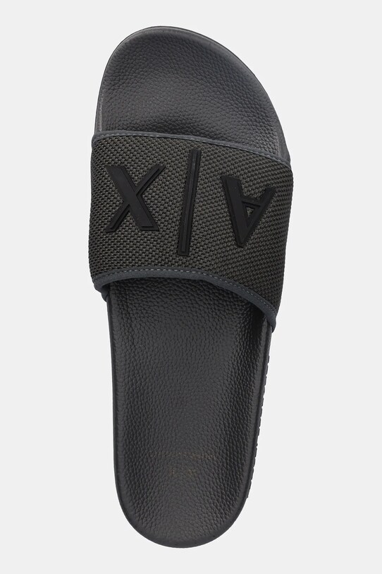 Παντόφλες Armani Exchange μαύρο XUP001.XV820.R401