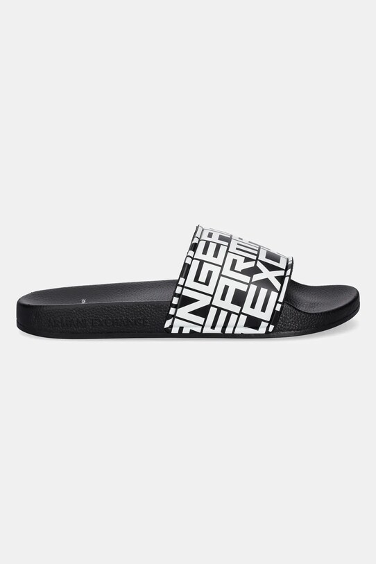 Παντόφλες Armani Exchange XUP004.XV679.N814 μαύρο SS25
