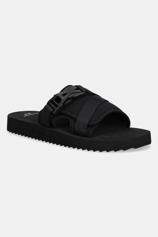 Παντόφλες Armani Exchange συνθετικό μαύρο XUP016.XV961.00002