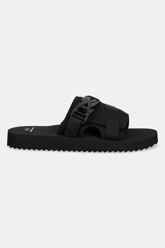 Παντόφλες Armani Exchange XUP016.XV961.00002 μαύρο SS25