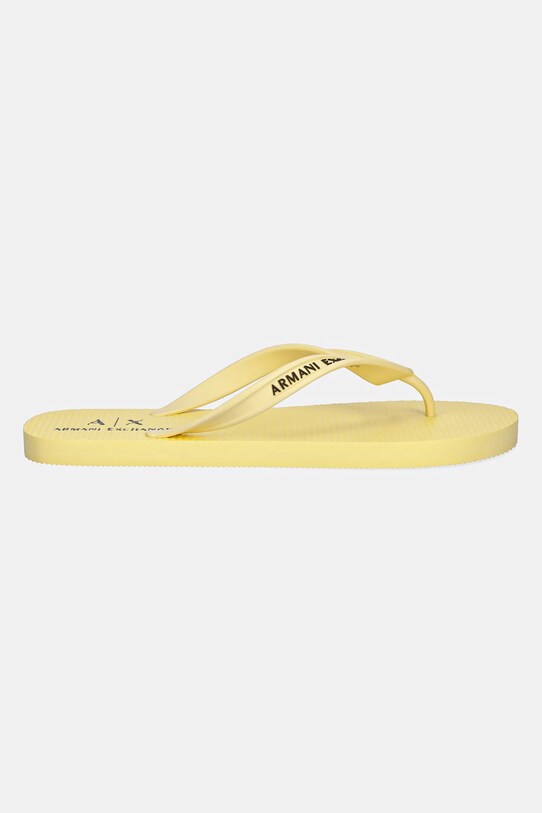 Παπούτσια Σαγιονάρες Armani Exchange XUQ002.XV676.U669 κίτρινο