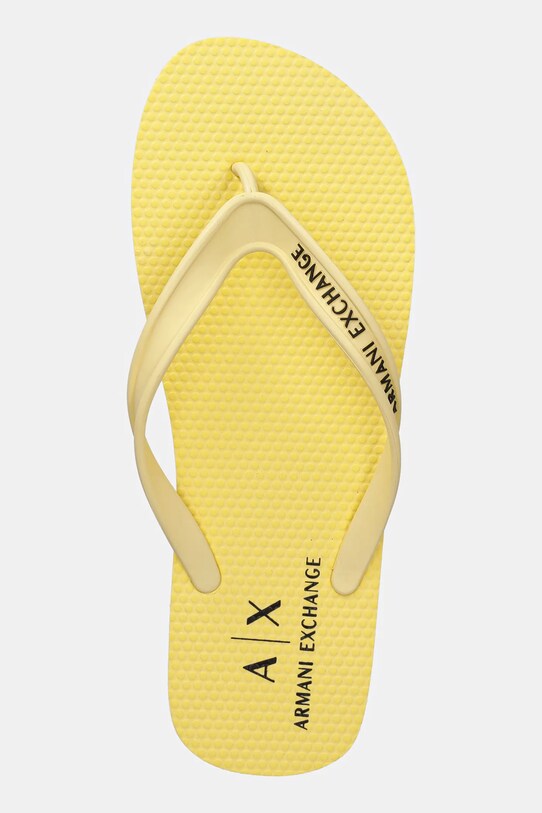 Σαγιονάρες Armani Exchange XUQ002.XV676.U669 κίτρινο