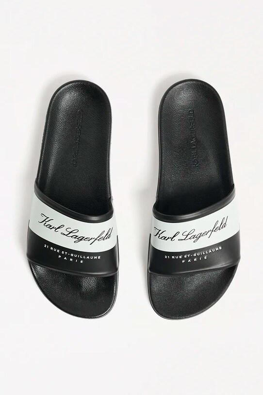 Παντόφλες Karl Lagerfeld KONDO μαύρο KL70023.V01