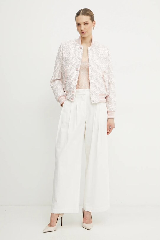 Μπουφάν bomber Guess NEW GLORIA W5RL10.WGVH2 ροζ SS25