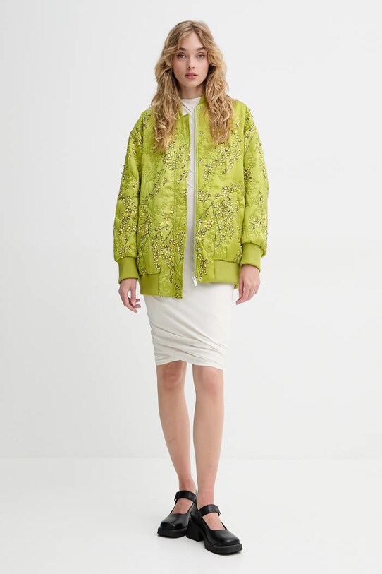 Μπουφάν bomber Stine Goya SG.SS25.J035.2352 πράσινο SS25