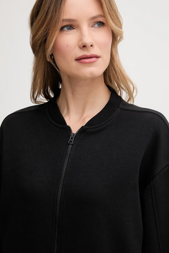 Μπλούζα Alpha Industries Studio Edition Fleece Bomber wmn μαύρο 156030