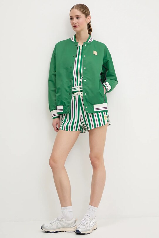 Μπουφάν bomber Fila Leme FAW0999 πράσινο SS25