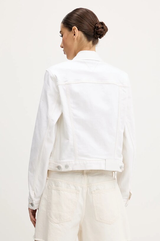 Ρούχα Τζιν μπουφάν Tommy Jeans DW0DW20121 μπεζ