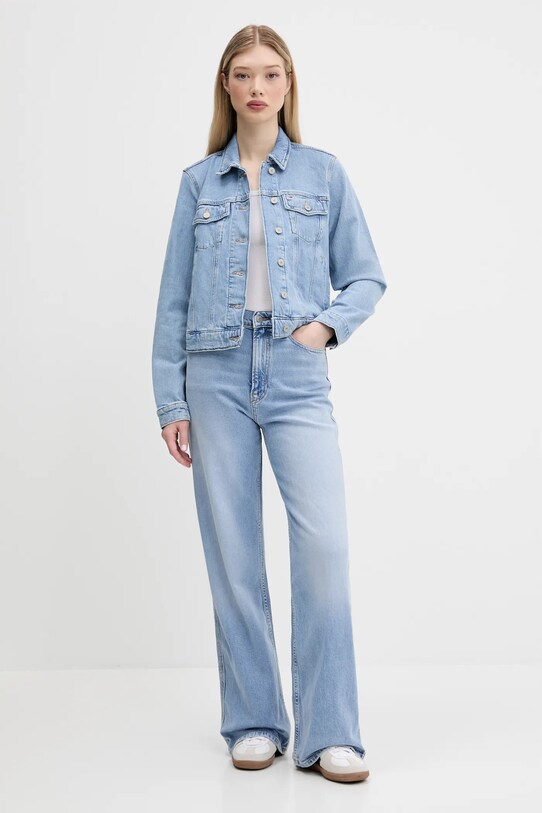 Τζιν μπουφάν Tommy Jeans DW0DW20123 μπλε SS25