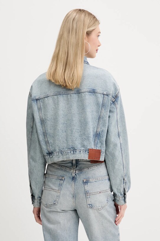 Ρούχα Τζιν μπουφάν Tommy Jeans DW0DW21289 μπλε