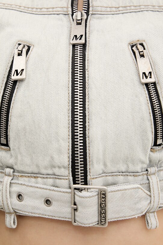 Μπουφάν Miss Sixty 6S1WJ58900 γκρί