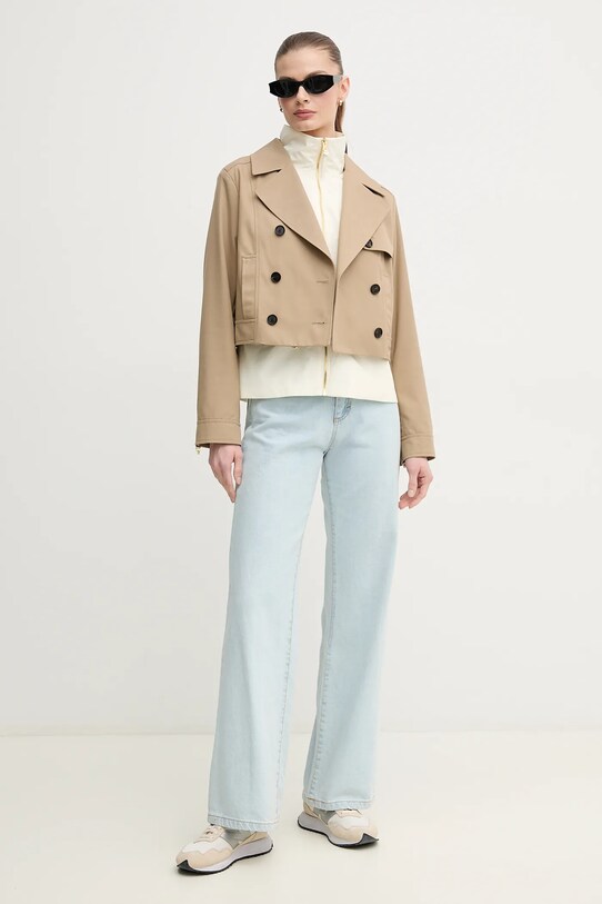 Κοντή καμπαρντίνα MACKAGE ALINE.CO μπεζ SS25