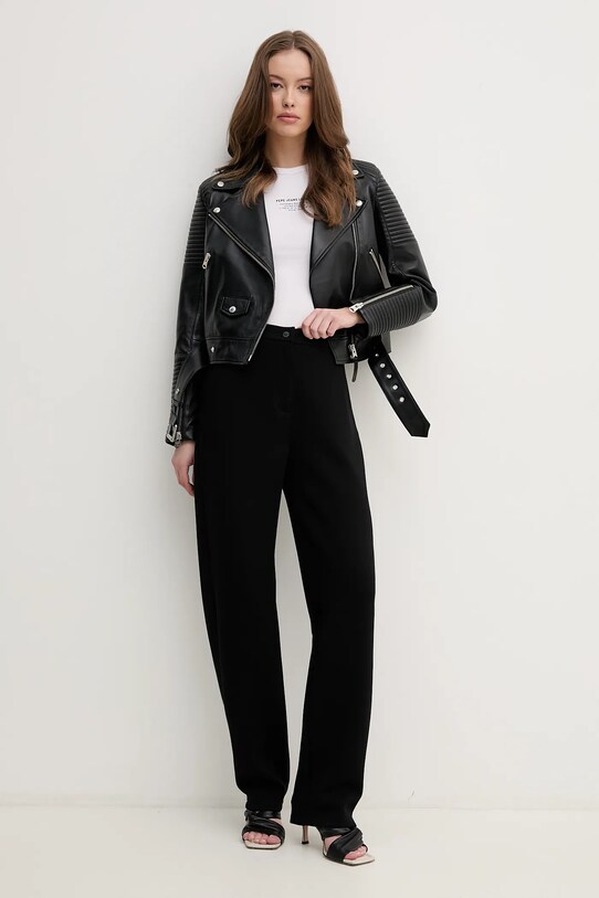 Δερμάτινo jacket MACKAGE MASINA μαύρο SS25