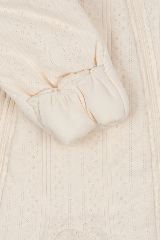 Αγορίστικα Ολόσωμη φόρμα μωρού Konges Sløjd MINNA PADDED ONESIE KS102753 μπεζ