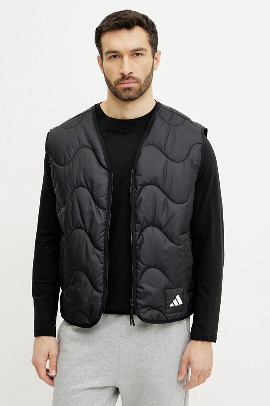 Αμάνικο μπουφάν adidas NUGANIC άλλο μαύρο JJ1192