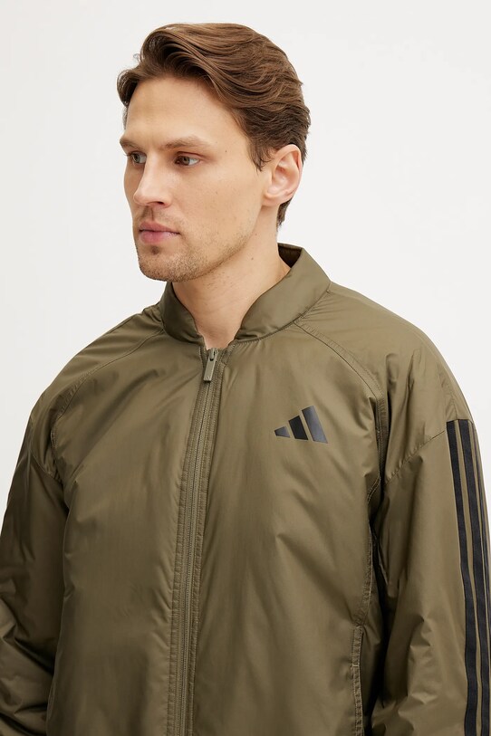Μπουφάν adidas Essential πράσινο JJ1202