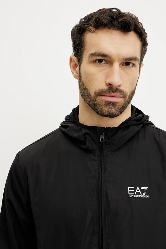 Μπουφάν EA7 Emporio Armani μαύρο PNGRZ.8NPB22