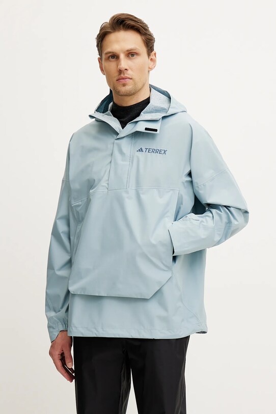 Μπουφάν adidas TERREX Xploric άλλο τιρκουάζ JD8347