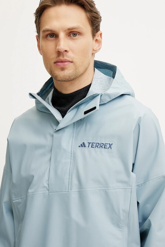 Μπουφάν adidas TERREX Xploric τιρκουάζ JD8347