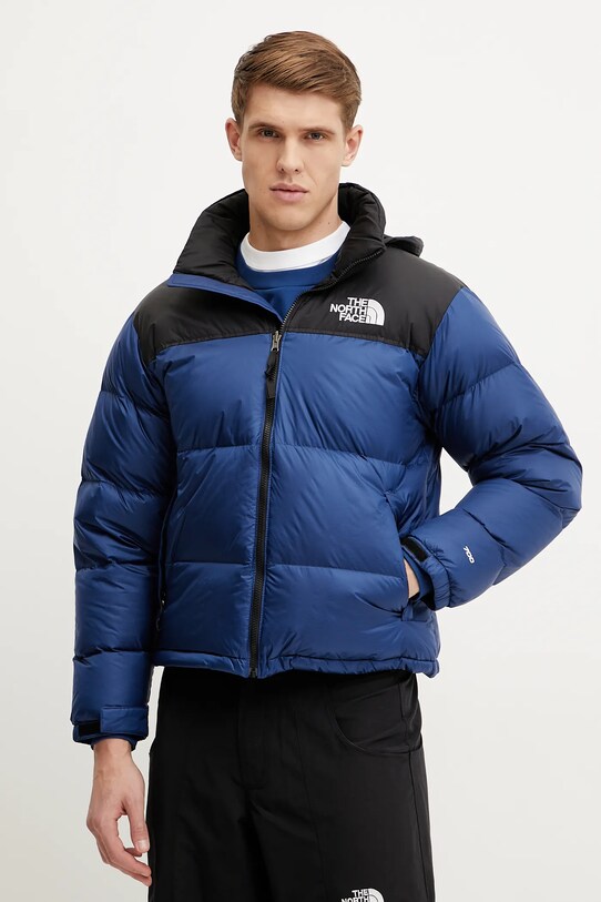 Μπουφάν με επένδυση από πούπουλα The North Face 1996 Retro Nuptse άλλο σκούρο μπλε NF0A3C8DF1T1