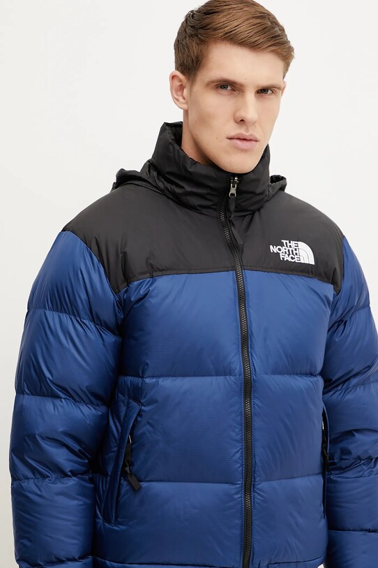 Μπουφάν με επένδυση από πούπουλα The North Face 1996 Retro Nuptse σκούρο μπλε NF0A3C8DF1T1