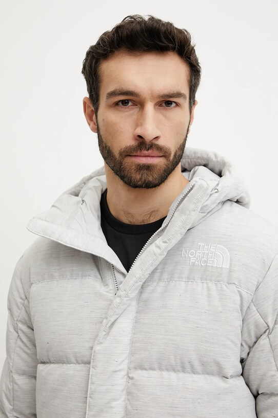 Μπουφάν με επένδυση από πούπουλα The North Face Regrind HMLYN γκρί NF0A8BNKLE71