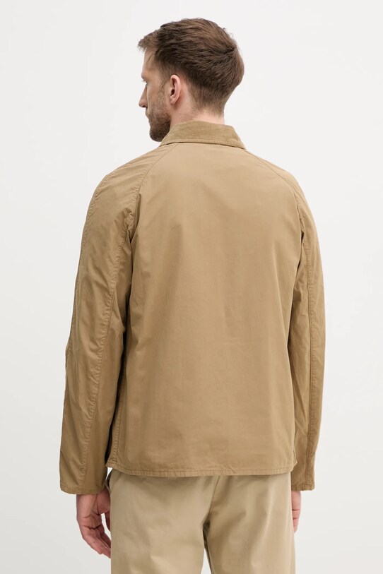 Ρούχα Βαμβακερό μπουφάν Barbour Tracker Casual MCA0978 πράσινο
