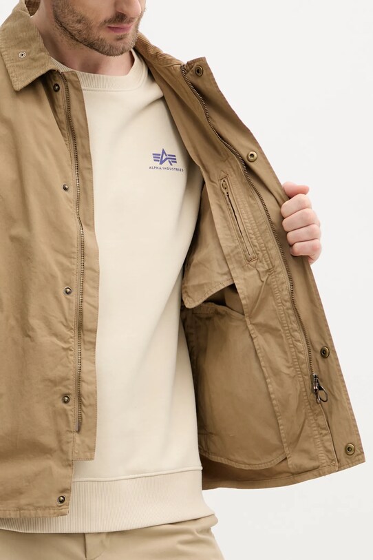 Βαμβακερό μπουφάν Barbour Tracker Casual MCA0978