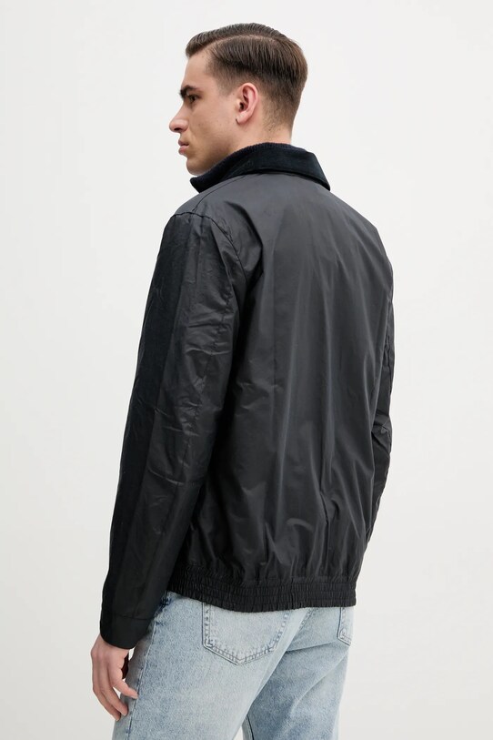 Ρούχα Βαμβακερό μπουφάν Barbour Newbury Wax Jacket MWX2449 σκούρο μπλε