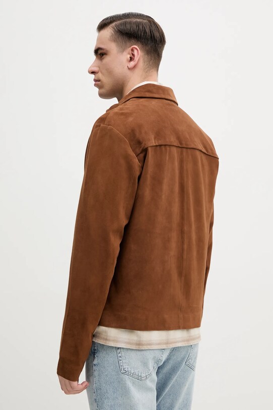 Ρούχα Μπουφάν Calvin Klein K10K114110 καφέ
