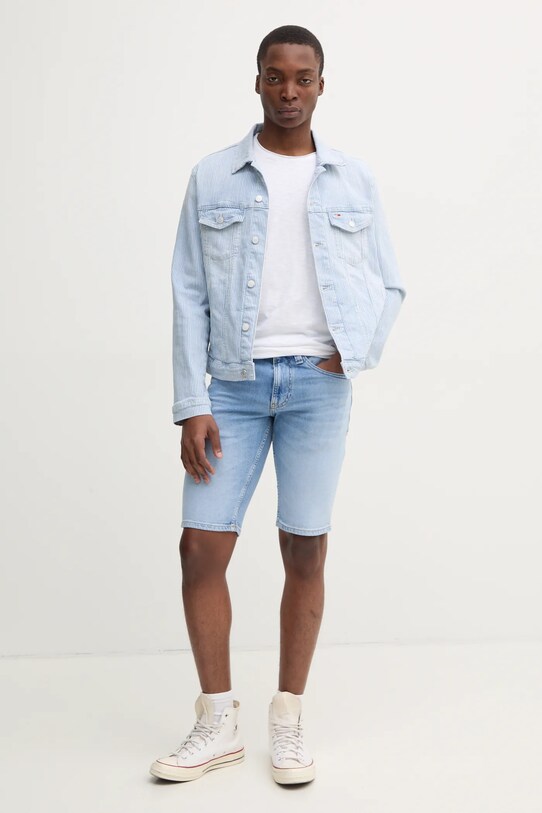 Τζιν μπουφάν Tommy Jeans DM0DM21048 μπλε SS25