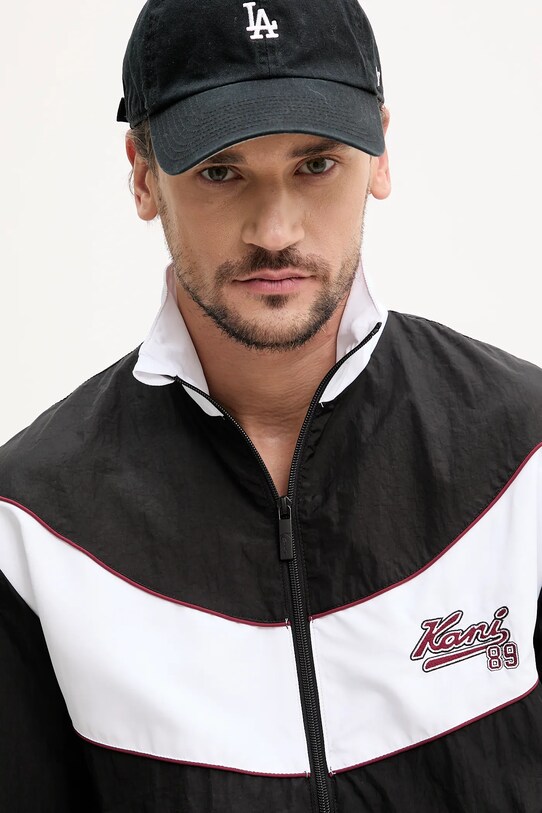 Μπουφάν Karl Kani μαύρο 60860045
