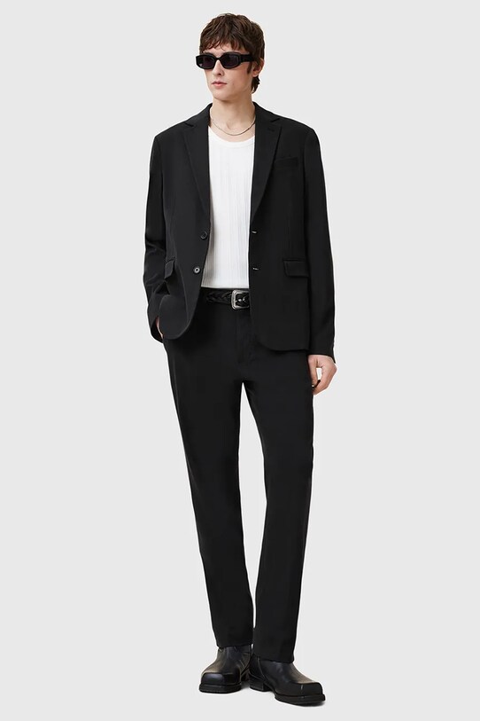 Σακάκι AllSaints BAY μαύρο M017QC