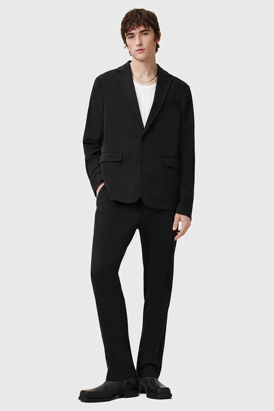 Σακάκι AllSaints BAY M017QC μαύρο