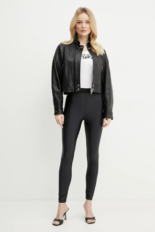 Κολάν Versace Jeans Couture 78HAC101.J0062 μαύρο SS25