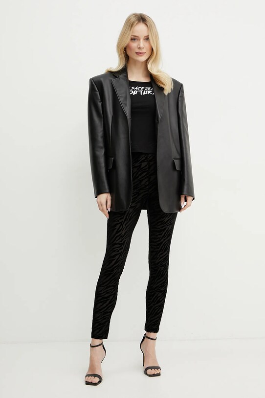 Κολάν Versace Jeans Couture 78HAC101.J0191 μαύρο SS25