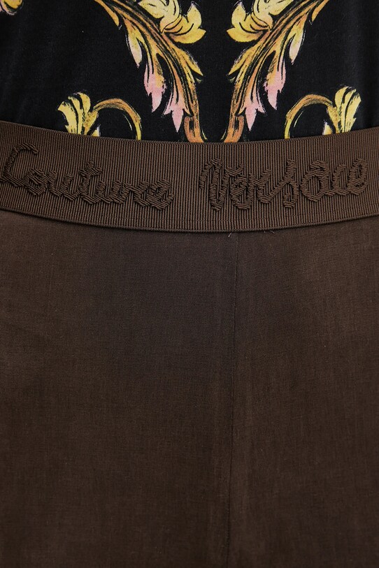 Κολάν Versace Jeans Couture καφέ 78HAC107.J0190