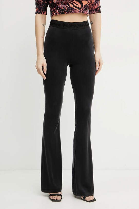 Κολάν Versace Jeans Couture πλεκτό ύφασμα μαύρο 78HAC107.J0190