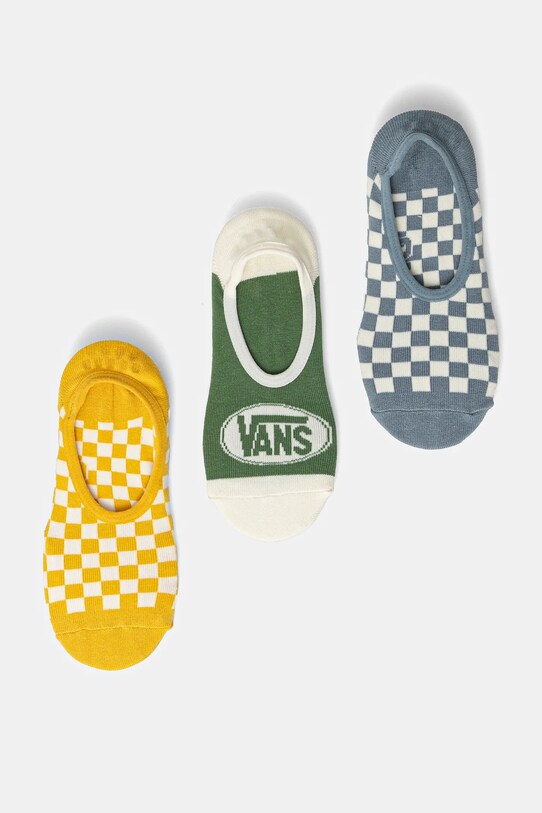 Κάλτσες Vans 3-pack κοντές κάλτσες κίτρινο VN000ND2ZX71
