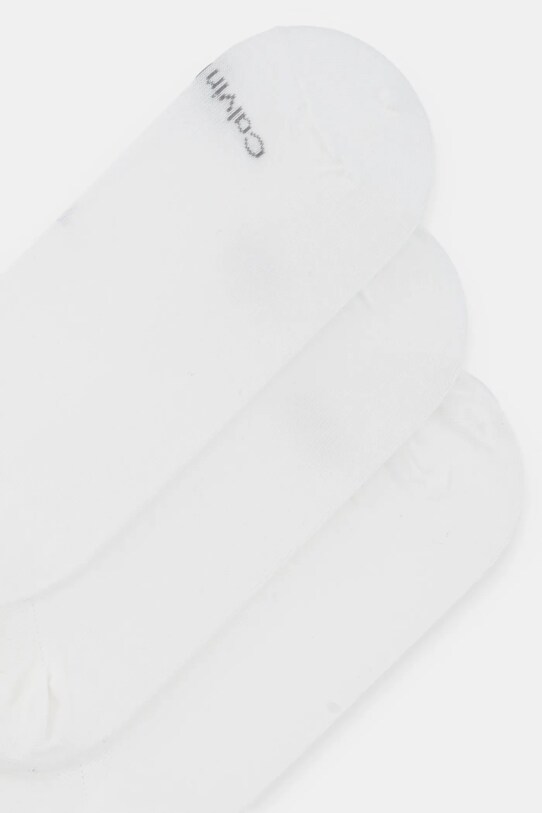 Κάλτσες Calvin Klein 3-pack 701233833 λευκό SS25