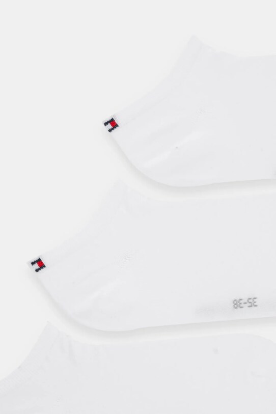 Κάλτσες Tommy Hilfiger 3-pack 701233829 λευκό SS25