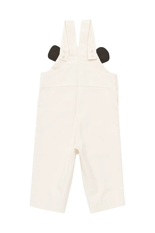 Βρεφική σαλοπέτα Donsje Kladi Overalls Panda 3036601 μπεζ SS25