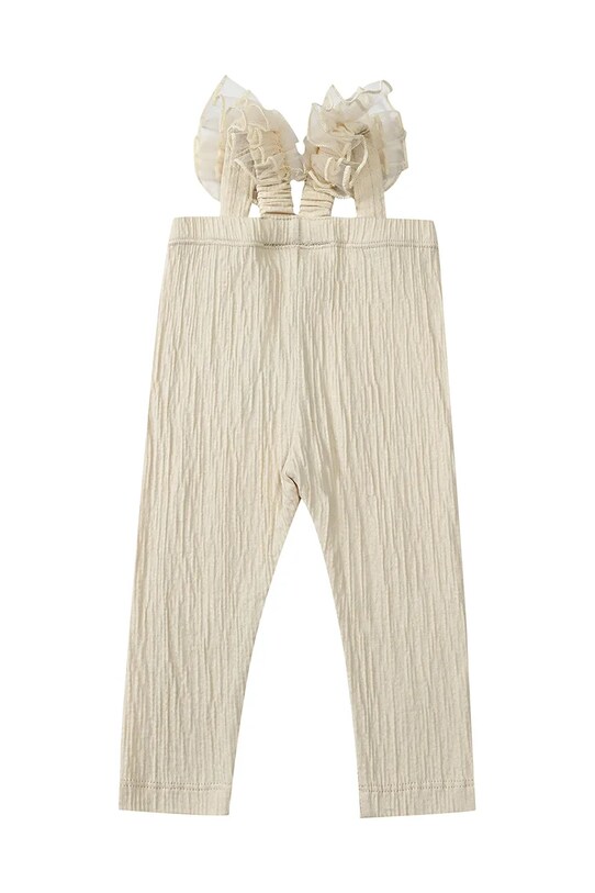 Κολάν μωρών Donsje Nanise Leggings με ελαστάν μπεζ 3037400