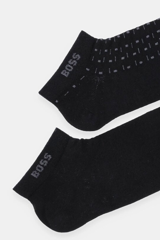 Κάλτσες BOSS 2-pack 50537524 μαύρο SS25