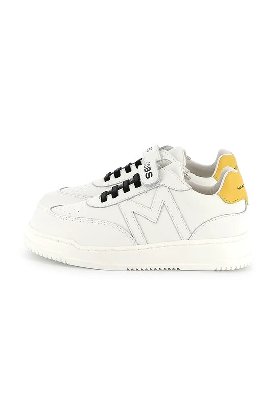 Παιδικά δερμάτινα αθλητικά παπούτσια Marc Jacobs W60560.36.37 λευκό SS25