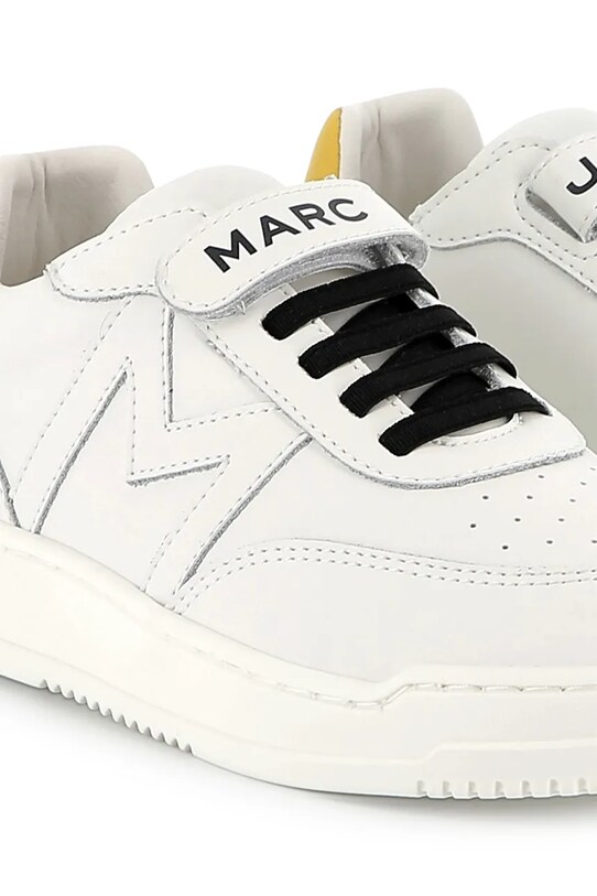Παιδικά δερμάτινα αθλητικά παπούτσια Marc Jacobs λευκό W60560.36.37