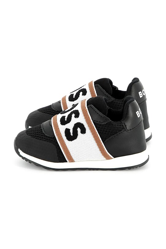 Παιδικά αθλητικά παπούτσια BOSS J52157.19.21 μαύρο SS25