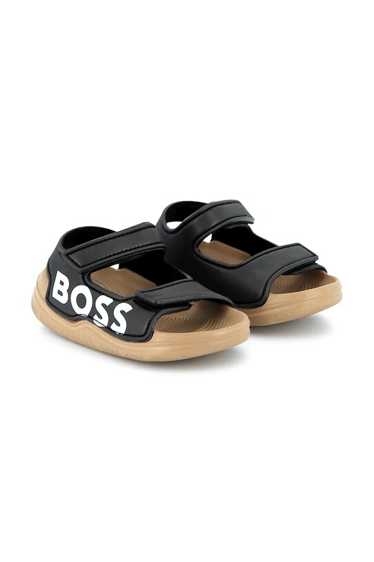 Παιδικά σανδάλια BOSS J52158.19.21 μαύρο