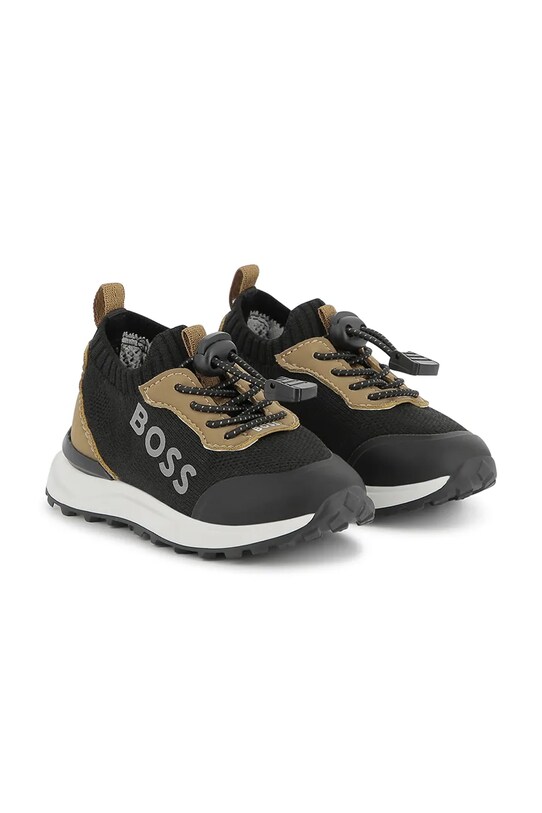 Παιδικά αθλητικά παπούτσια BOSS J52270.19.21 μαύρο